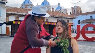 ASMR ROSITA MARIA PERFORMS SPIRITUAL CLEANSE ON SOFY IN CUENCA ECUADOR [upl. by Gayel725]