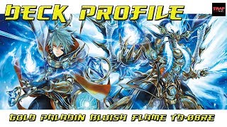 VFT Gold Paladin Bluish FlameTD08 Re Deck Profile [upl. by Doownel597]