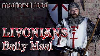 What did the Livonians eat Medieval food of Livonian knights History of Livonian Order [upl. by Adalie]