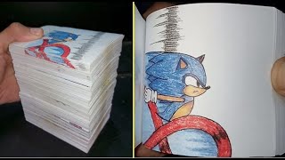 Sonic Prime Flipbook Compilation  Sonic The Hedgehog  FLIPAPER [upl. by Kennan]