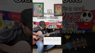 Clairo  Sofia guitar tutorial guitar [upl. by Willetta]