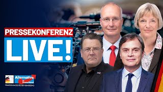 LIVE Pressekonferenz der AfDFraktion  Diese Woche im Bundestag [upl. by Quita]