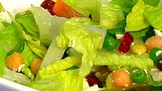 Romaine Lettuce Salad  Healthy Salad Recipes [upl. by Astrix]