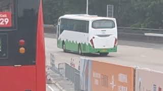 九巴SB6794 68M元朗西大欖隧道轉車站 RN5823 NR948錦綉青衣冠忠Man香港國際碼頭往荃灣線青朗公路 [upl. by Waltner348]