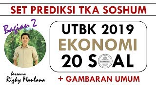 UTBK 2019 I TKA SOSHUM I EKONOMI Bagian 2 [upl. by Shifrah563]