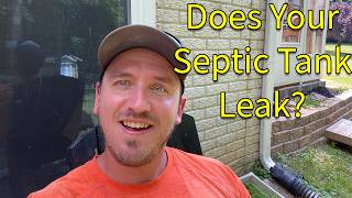 How to Spot a Leak in Your Septic Tank [upl. by Aerehs513]