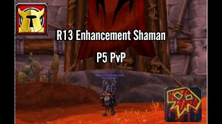 R13 Enhancement Shaman PvP Phase 5 [upl. by Siocnarf]