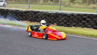 Superkarts Race 1 Kirkistown 28924 [upl. by Ayoral]