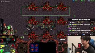 DEFENSIVE MATRIX ULTRALISKS  Starcraft Fastest Map Ever 2023 [upl. by Haimerej]