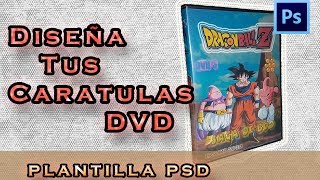 como diseñar caratulas para cajas de dvd [upl. by Artemla]