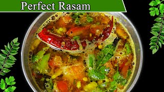 கல்யாண வீட்டு சுவையான மணக்கும் ரசம்  a perfect rasam recipe  ரசம்  south indian rasam recipe [upl. by Enymzaj]