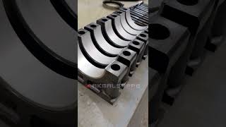 Install crankshaft engine Caterpillar engine dieselengine [upl. by Jolee]