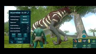 របៀបចាប់សត្វ Chalicotherium ARK survival mobilepart1 [upl. by Aztiram950]