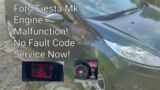 Ford Fiesta Engine Malfunction  No Fault Code [upl. by Countess]