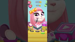 Angela kiss🥰❤️‍🔥mytalkingangela2 usa games funny angela2game cosplay animation gameplay [upl. by Oilejor708]