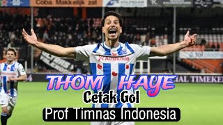 Aksi Thom Haye vs Twente FC  Gol Pertama Pemain Indonesia di Eredivisie Belanda [upl. by Lemahs208]