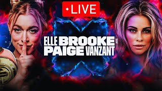 Elle Brooke vs Paige Vanzant Full Fight Commentary amp Live Watch Party [upl. by Cherilynn]