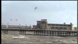 Worthing Pier Kitesurf Jump ITV News Coverage [upl. by Pitchford]