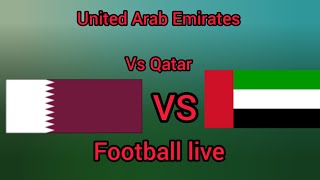 مباراة الامارات وقطر بث مباشر اليوم تصفيات كاس العالم اسيا 2024 United Arab Emirates vs Qatar [upl. by Ransome591]