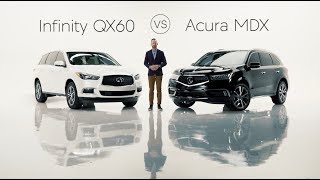 2019 Infiniti QX60 Road Test amp Review vs the 2019 Acura MDX [upl. by Lihas]