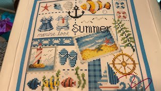 Summertime stitch along let’s get this finished [upl. by Demeyer]