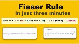 Fieser Rule in Just Three Minutes [upl. by Aisat706]