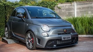 Abarth 695 Biposto Preview  595 Competizione Revving [upl. by Modnarb599]