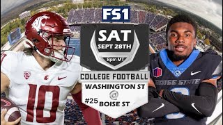 25 Boise State vs Washington State PREVIEW AND PREDICTIONSKEYS TO GAME Playoffs on the line [upl. by Lindsay]