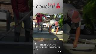 🚧🔧HighQuality Concrete Driveways Built to Last by Ej amp Jr Concrete 🚗🏠 [upl. by Wolf]