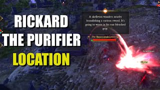 Rickard the Purifier Location Ashes of Creation [upl. by Adalie]