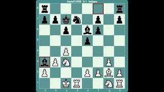 POSSIBLE TO CREATE BEAUTIFUL CHECKMATE WITH OUT CASTLING🏆🏆🏆 [upl. by Etrem]