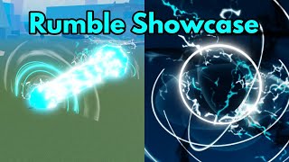 2024 King Legacy Rumble Showcase Roblox King Legacy Update 7 [upl. by Oisinoid]