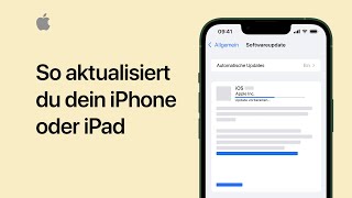 So aktualisierst du dein iPhone oder iPad  Apple Support [upl. by Laura979]