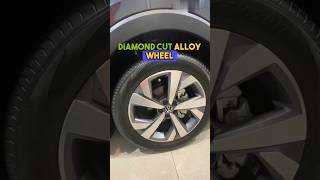 Diamond cut alloy wheel VW taigun🔥 alloy size🛞2024 cars vw taigun alloy alloywheelsshorts [upl. by Yeslaehc]