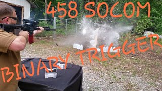 458 Socom Binary Trigger Experiment [upl. by Pepe651]