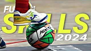 Most Humiliating Skills amp Goals 2024 ● Futsal [upl. by Aerdnu]