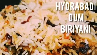 hydrabadi dum biriyani in earthern pot cooking shorts [upl. by Pete]