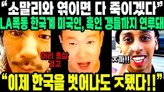 진심 상황 ㅈ된 악마 유튜버 조니 소말리  한국계 미국 갱스터들의 경고 한국인을 건드린 이상 조니 소말리 주변인들도 예외 없다는데 반면 개판 났다는 일본 근  해외반응 [upl. by Lussi365]