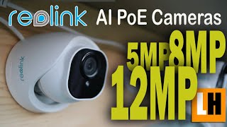 Reolink AI POE Cameras Compared  12MP vs 8MP vs 5MP Video Quality Day amp Night [upl. by Nnyloj]