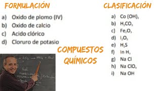 Compuesto Químicos Formulación y Clasificación [upl. by Roede]