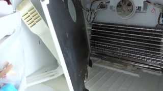 How to fix Whirlpool Gold Leaking Fridge repair howto  by geoffmobile [upl. by Minabe376]