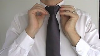 How to Tie a Tie  Windsor aka Full Windsor or Double Windsor  For Beginners [upl. by Euqinoj]