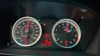 BMW E60 M5 acceleration  Downshifts Corsa Exhaust [upl. by Aneehsat]