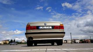 SRX E34 wydech końcowy RMMotors E101  exhaust sound [upl. by Aenal]