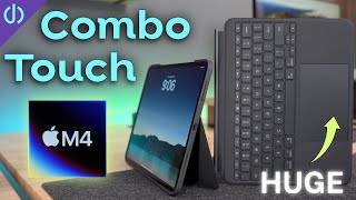 Logitech Combo Touch for M4 iPad Pro BIG changes [upl. by Valli140]