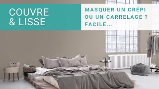 Enduit Couvre amp Lisse  Rénovez et décorez vos murs carrelés en crépi etc [upl. by Ennair]