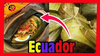 🟨🟦🟥 HALLACAS ECUATORIANAS de Pollo [upl. by Minsat]