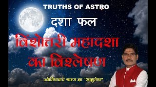 Dash Phal 01How do we analyse Vimshottari Mahadasha by renowned astrologer vimshottarimahadasha [upl. by Modnarb]