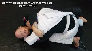 Lapel Choke from Half Guard [upl. by Nathanson897]