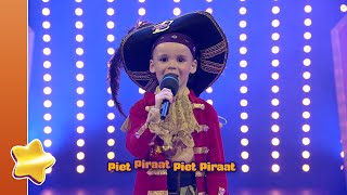 De Sterrenstudio Mathis zingt Piet Piraat [upl. by Annenn]